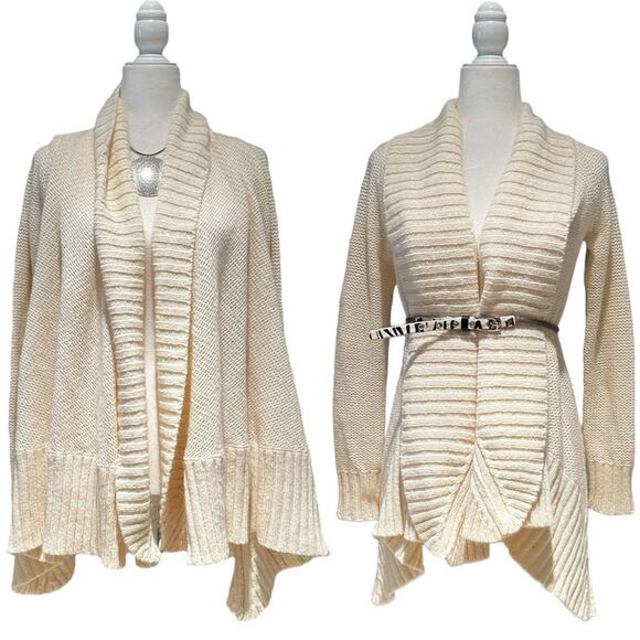 NEW Alice + Olivia Wool Cashmere Classic Timeless Layering Cardigan Sweater NWT - Picture 3 of 16